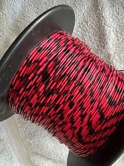 100 feet ~ Solid 20GA Wire ~ Red Black ~ AT&T ~ May 1986 ~ NEW from Spool