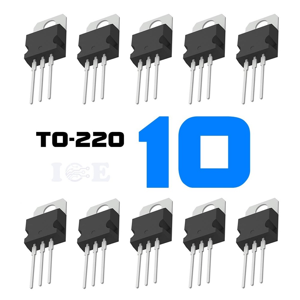 10pcs LM7815 L7815CV 7815 15V Linear Positive Voltage Regulator IC