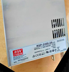 1PC-MEAN WELL RSP-2400-24 Power Supply with Single Output 2400W/180-264VAC- NEW