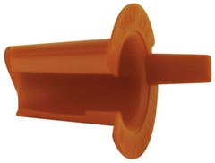 L.H. Dottie 0, 2-14 AWG, 3-14 AWG, 2-12 AWG, Red, Anti-Short Bushing, 1pc