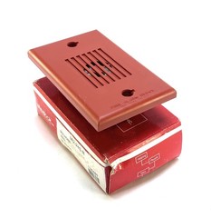 Wheelock MIZ-24S-R 16-33Vdc Red Mini Horn (New In Box)