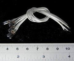 Bulb – 3Mm Miniature – Pack Of 5 – Color And Voltage Of Your Choice