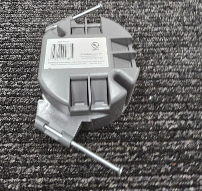 (QTY 15) Gardner Bender BOX-NC20 Round Ceiling Electrical Box 1-Gang 20 cu. in.