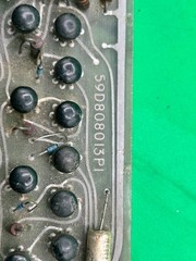 Vintage Electronic Circuit Board PCB Card 59D808013P1 Part B RE