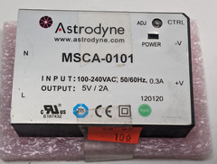 Astrodyne MSCA-0101 100-240VAC – 5V/2A Ultramini Modular Switching Power Supply
