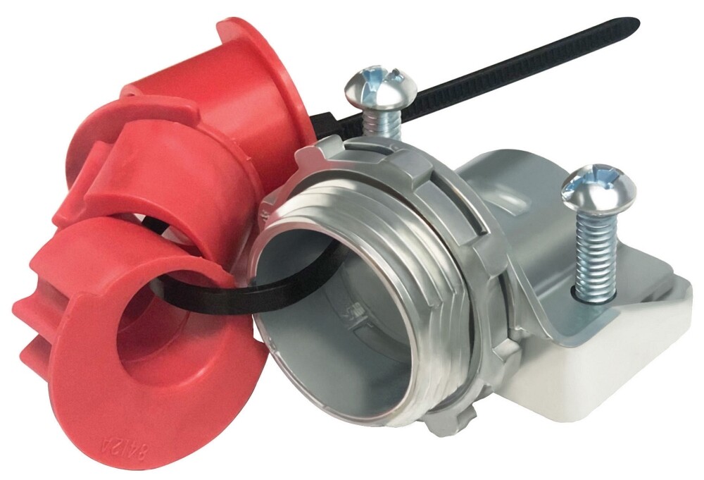 Arlington Industries 8413, 1-1/4″ Hub, 1 to 1.46″, MC Cable Connector, 1pc
