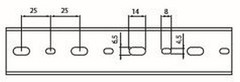 1 Set- 1″x1.5″x2m Gray High Density Wiring Duct & Cover UL/CE/CSA Listed