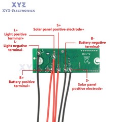3.2V 3.7V Remote Control Solar Street Light Circuit Board Controller Drive Board