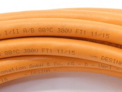 Beckhoff ZK4704-0421-2100 Servo Motor Power Connection Cable 10M 48VDC – NEW …