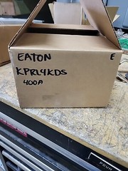 EATON CUTLER HAMMER MOUNTING HARDWARE KPRL4KDS 400A 3 PHASE FINGERS ONLY