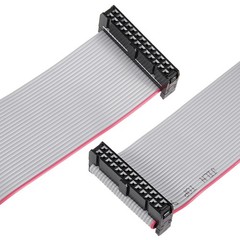 IDC 26 Pins Connector Flat Ribbon Cable Female Connector 30cm 2.54mm Pitch,5pcs