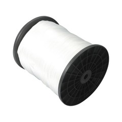 Mule Tape Flat Rope Polyester Pull Tape Gardening Commercial Electrical White