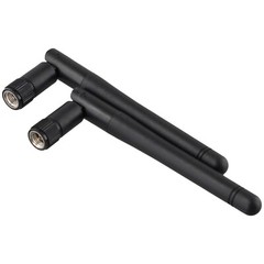 2x Antenna Outdoor Wifi Security Antenna Home Camera System ABS 107mm New