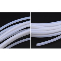 PTFE Teflo Tube Tubing Pipe Hose Various Sizes Heat Resistant Translucent