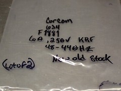 Corcom 6J4 6A 250V 48-440Hz Power Entry Modules New Old Stock (Lot of 2)