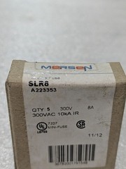 MERSEN SLR68 A223353 300VAC 10KA 8A (BOX OF 5)