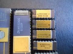 Vintage IC Lot – ADC80H-AH-12 C8741A M5K4164NS AM8152ADC D4164D M5K4164NS AD2671