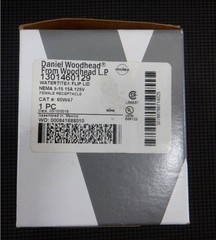 Daniel Woodhead 60W47 1301460129 Watertite Flip Lid Nema 5-15 15A 125V