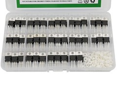 84Pcs 14 Value L7805 LM317 Triode Voltage Regulator Transistor Assortment Kit