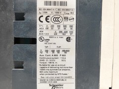 Schneider Electric Telemecanique LC1 D80 LP1-D8011 Contactor 60HP 125A 480/60…