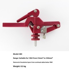 High Voltage Cable Stripping Pliers Aluminum Copper Wire Stripping Machine