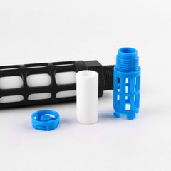 Plastic Pneumatic Solenoid Valve Muffler Silencer PT 1/8″ 1/4″ 3/8″ 3/4″ 1/2″ 1″