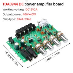 TDA8944/TDA8946 2 Channel Stereo Audio Amplifier Board Speaker Karaoke Amplifier