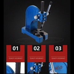 small hand plate press 1T manual punching machine bench press New