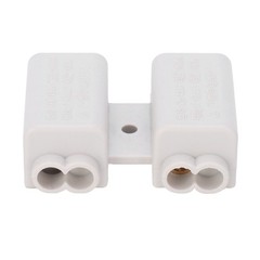 2Pcs High-Power Wiring Splitter Non-Breaking Design Main Function Terminal Block
