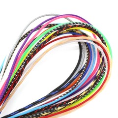 PET Braided Sleeving Expandable Flexible Cable Sleeve Braids Polyester 30 Colors