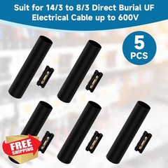 WLFINKMO Underground Wire Splice Kit 5 Set