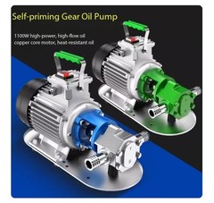 Self-priming Stainless Steel Oil Pump220/380V Gear-Driven High-Viscosity Machine