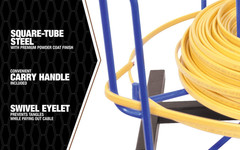 MH8110 Wire Smart Cable Dispenser, Floor or Stud Mounted