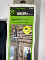 Greenlee 37218 Armored Cable Dispenser New Open Box, Holds 250′ Coil, Adjustable