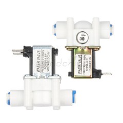 DC12V 24V 1/4 ” NC Electric Solenoid Valve Magnetic Water Air Inlet Flow Switch
