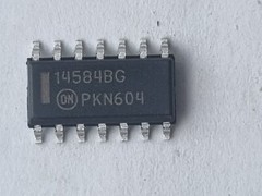 ON SEMICONDUCTOR 14584BG MC14584BG HEX INVERTER 20/PK (RO2.3BLUEB)