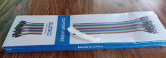 120pcs 20cm Multicolored Dupont Wire 3-40pin F-M M-M F-F Jumper Breadboard Cable