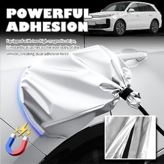 EV Charger Cover for Outdoor, Charging Port Rain Cover with Double Magnetic Seal