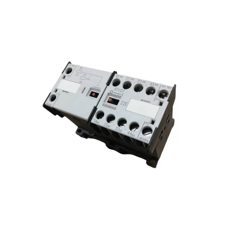 Siemens 3th27220ag2 auxiliary contactor 22e 2na 2nc w/drive 110vac