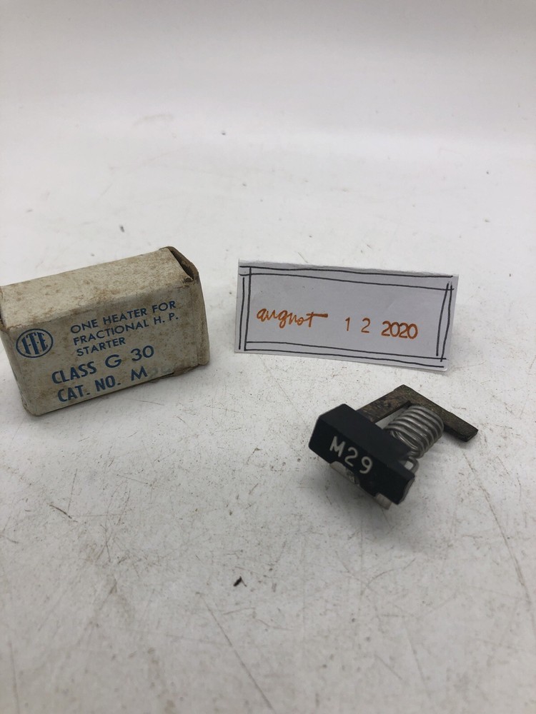 I-T-E / GOULD G30M29 M29 OVERLOAD HEATER ELEMENT NOS