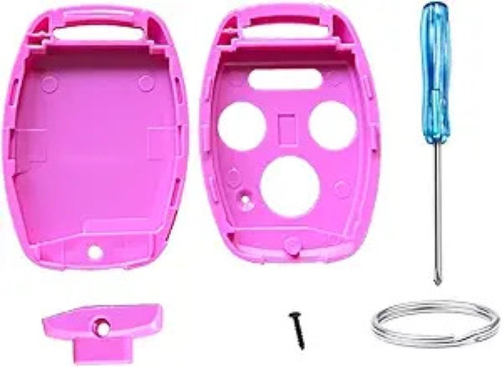 Replacement Key Fob Shell for 2008-2012 Accord 2006-2013 Civic Color: 4B-1Pink