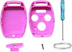 Replacement Key Fob Shell for 2008-2012 Accord 2006-2013 Civic Color: 4B-1Pink