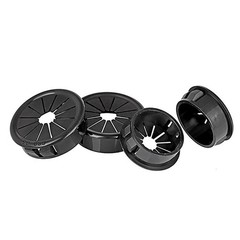 Nylon Wiring Grommets Cable Wire Hole Cover Tidy Protection Snap In 10mm – 100mm