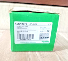 1PC A9N18376 SCHNEIDER CIRCUIT BREAKER Acti9 C120N MCB 4P C 125A 10000A 415V NEW