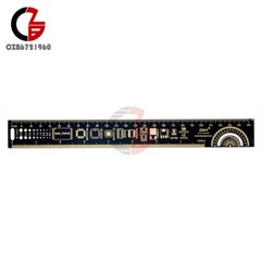 10 inch 25cm Multifunctional PCB Ruler Measuring Tool Resistor Capacitor Chip IC