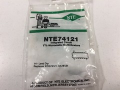 (2) NTE NTE74121 IC TTL − One−Shot w/Clear and Complementary Outputs – Lot of 2