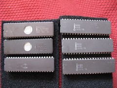 vintage Intel 8080 Lot Microprocessor Eprom Chips