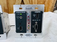 Pair of CRESTRON DM-TX-200-C-2G-B-T / DMTX200C2GBT w/Power Supplies – read