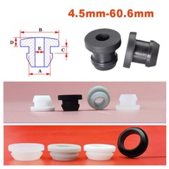 Wiring Grommets Silicone Rubber Open Grommet Cable Protect Bushes 4.5mm-60.6mm