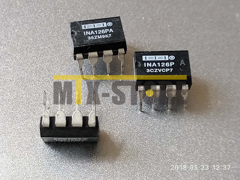 5PCS INA126PA DIP-8 INA126P INA126 MicroPOWER INSTRUMENTATION AMPLIFIER